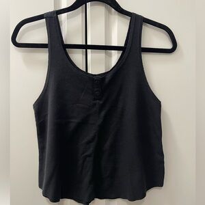 Nike Waffle Knit Tank- Dark Grey- X Small